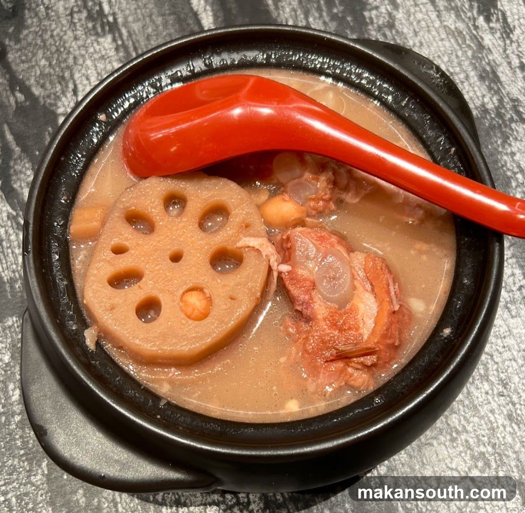 Pork Rib Soup with Lotus Root