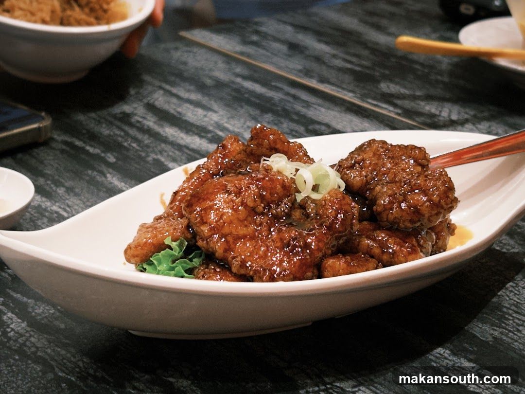 Gourmet Fried Chicken Dish