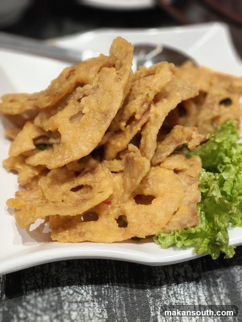 Crispy Fried Lotus Root