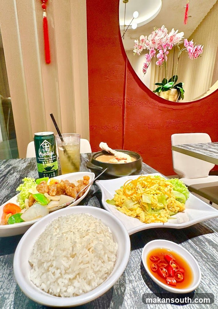 Chinese Food Spread
