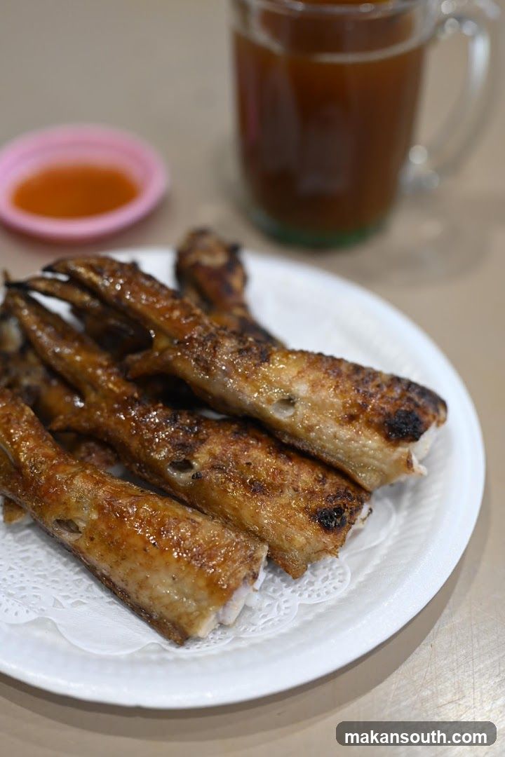 Grilled Chicken Wings with Dipping Sauce and Drink
