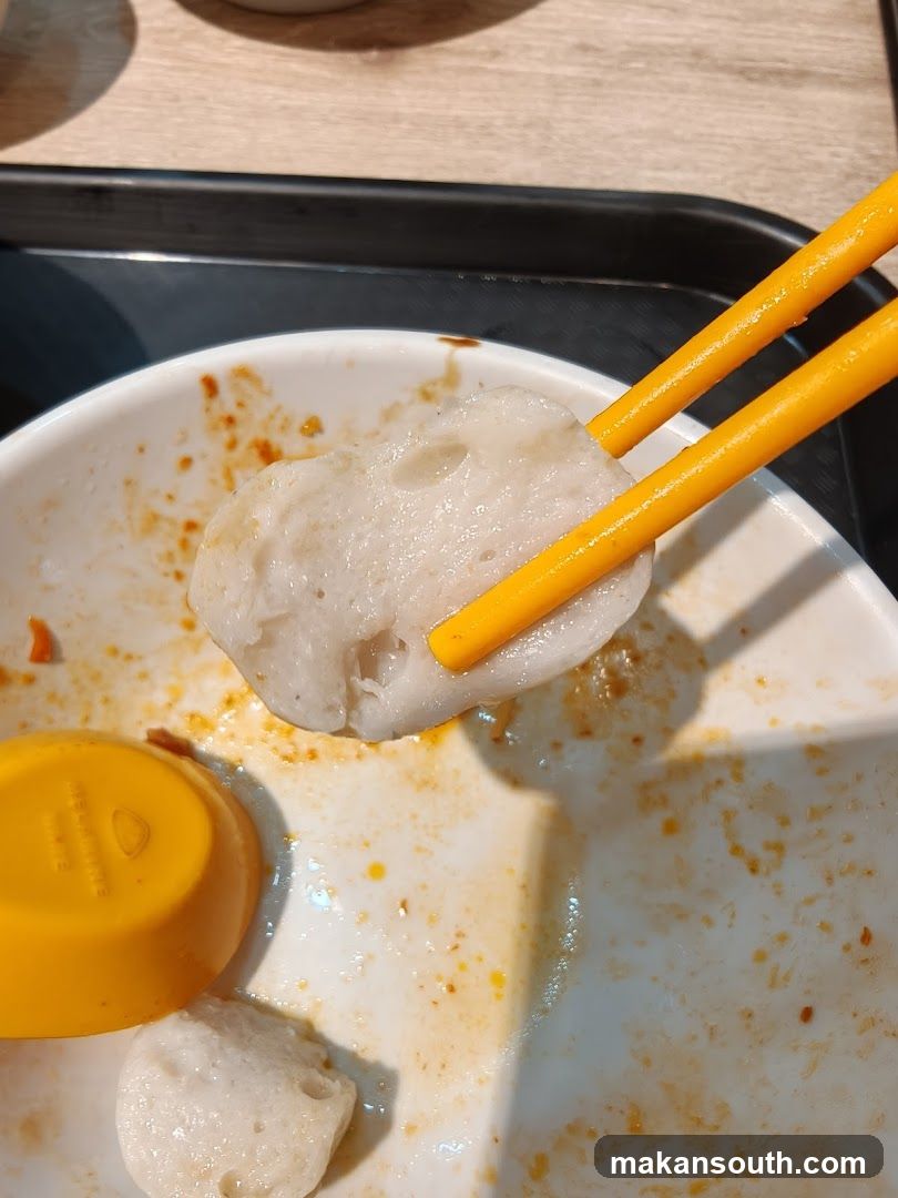 Fishball with Chopsticks