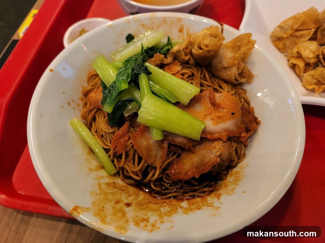 Noodles with Char Siu and Vegetables