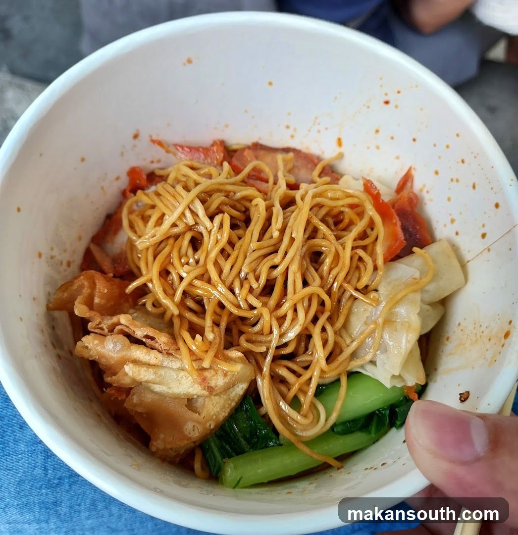 Noodles with Char Siu and Wontons