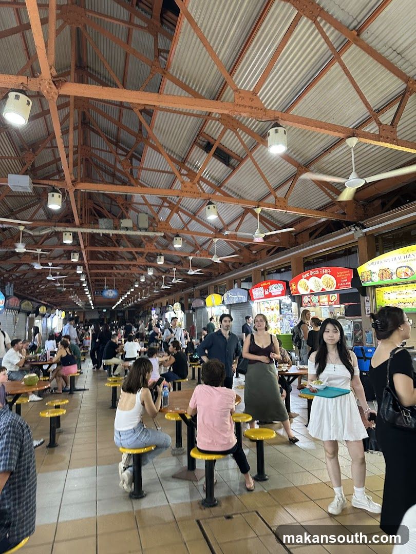 Busy Food Court