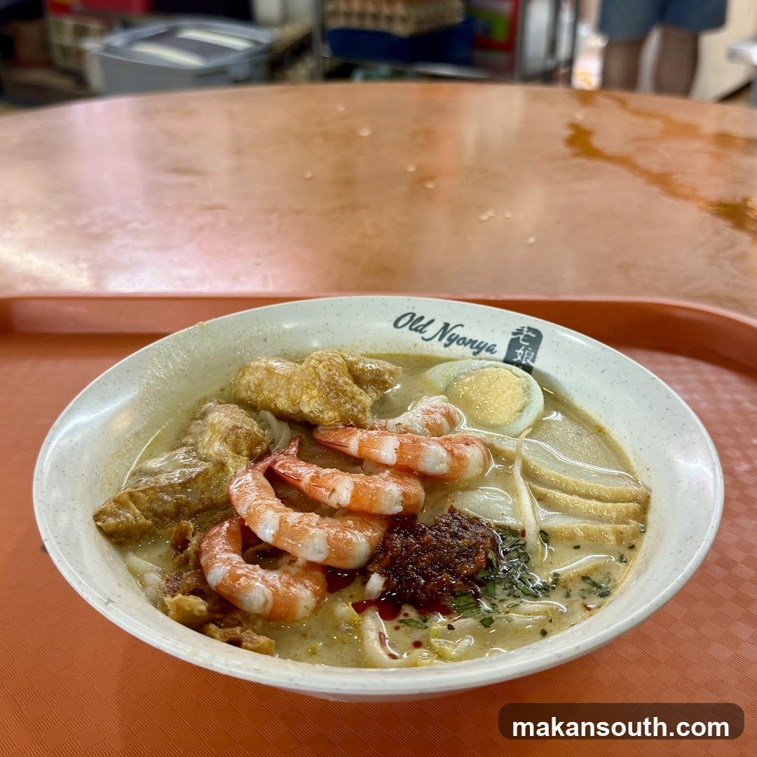 Laksa with Shrimp