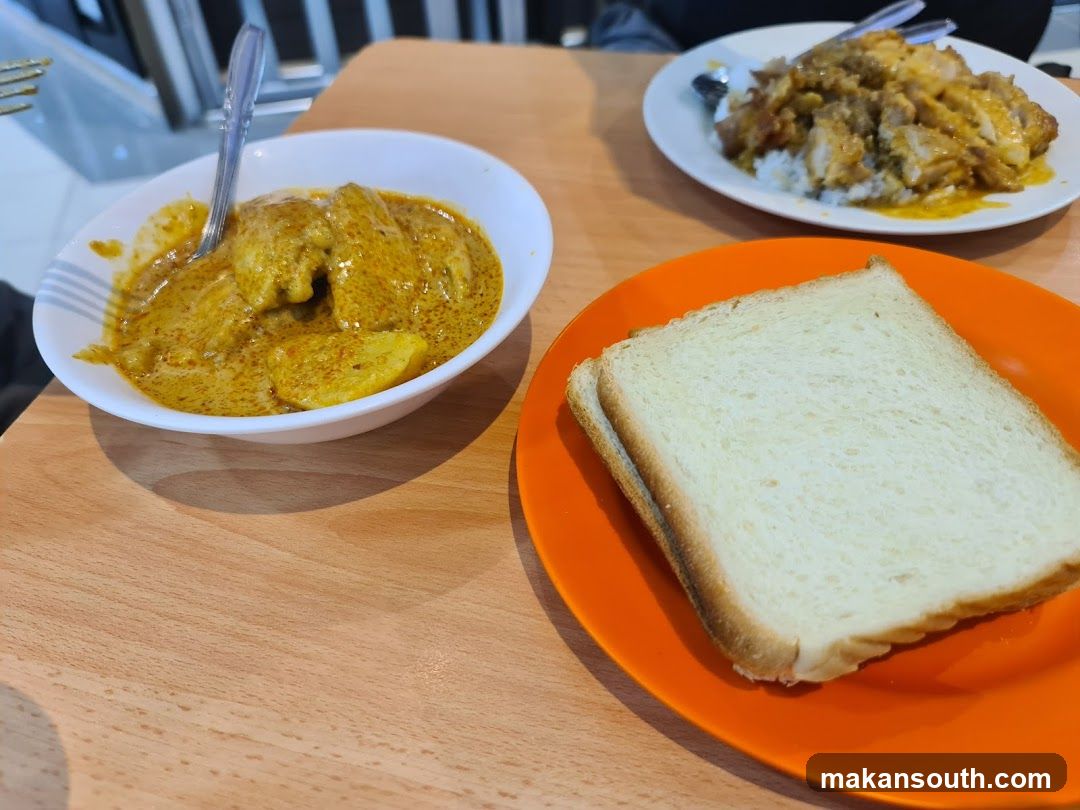 Curry with Rice and Bread