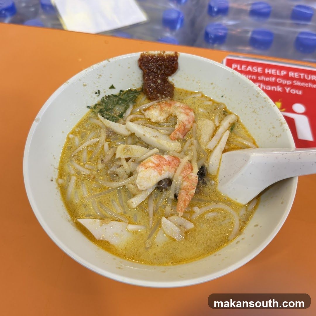 Laksa with Shrimp