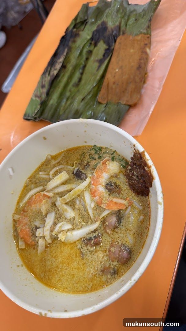 Laksa and Grilled Item