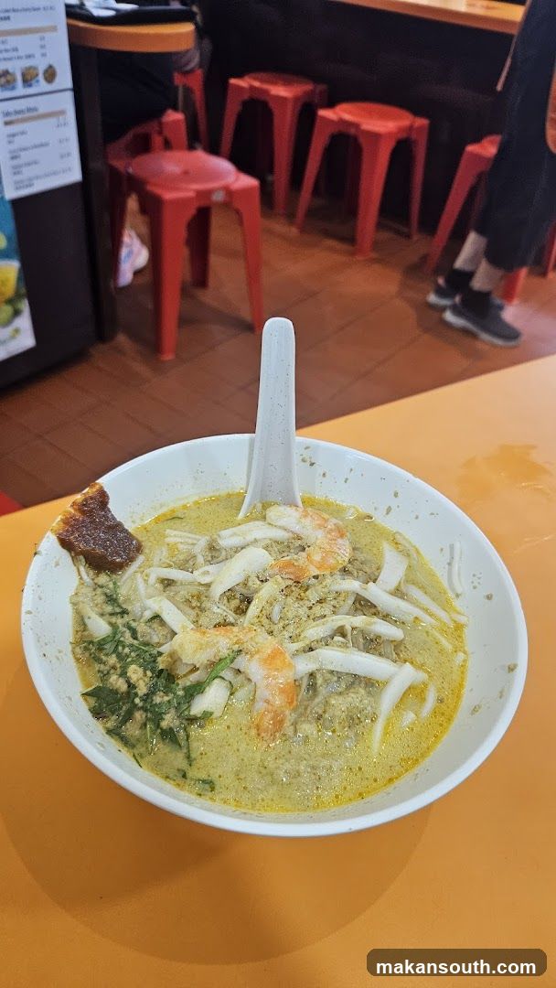 Laksa with Shrimp