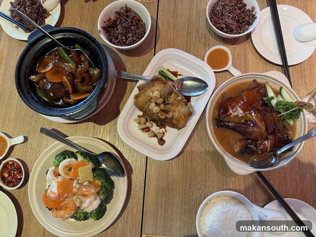 A Table Full of Delicious Food