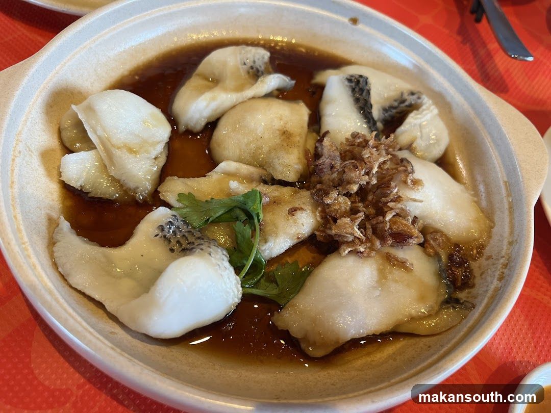 Steamed Fish Slices