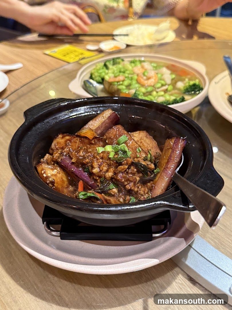 Braised Eggplant and Minced Pork