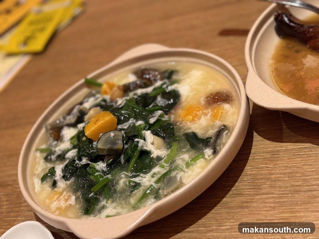 Spinach and Egg Soup