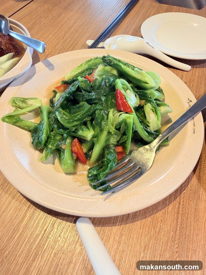 Stir-fried Greens with Chili
