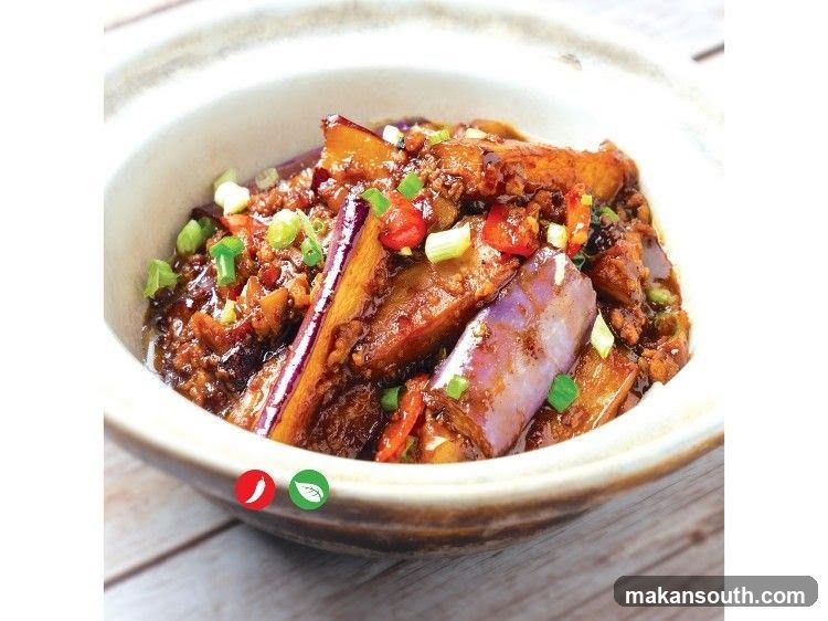 Braised Eggplant with Minced Meat