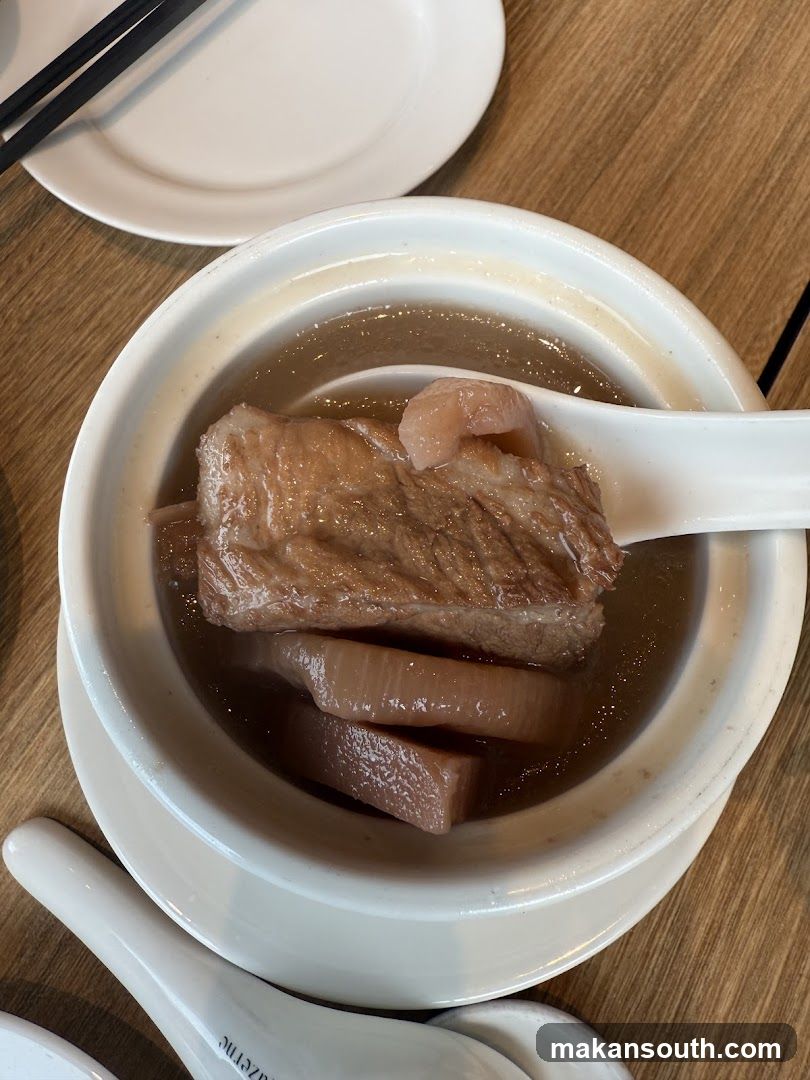 Pork Rib Soup with Radish