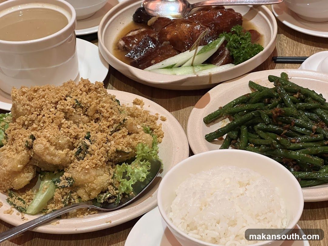 Chinese Food Spread