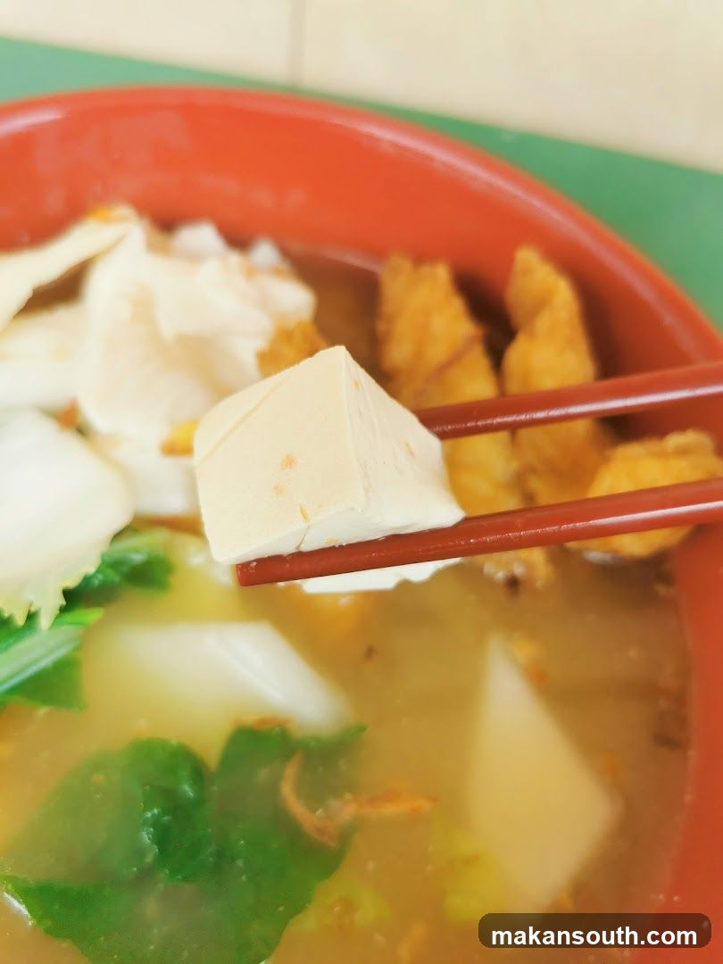 Tofu and Vegetables in Broth