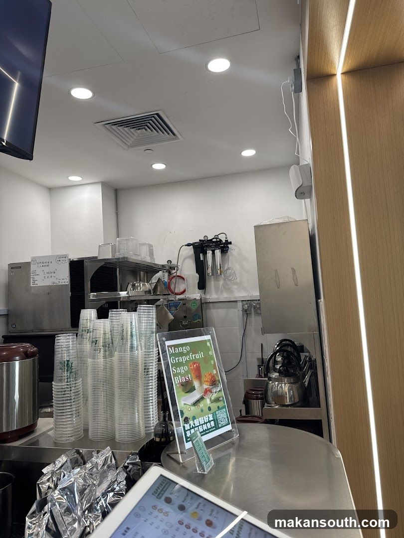 Beverage Shop Counter