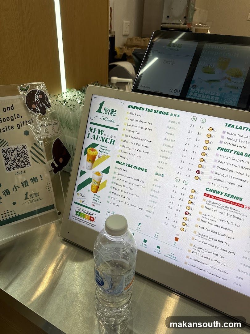 Little Tea Menu