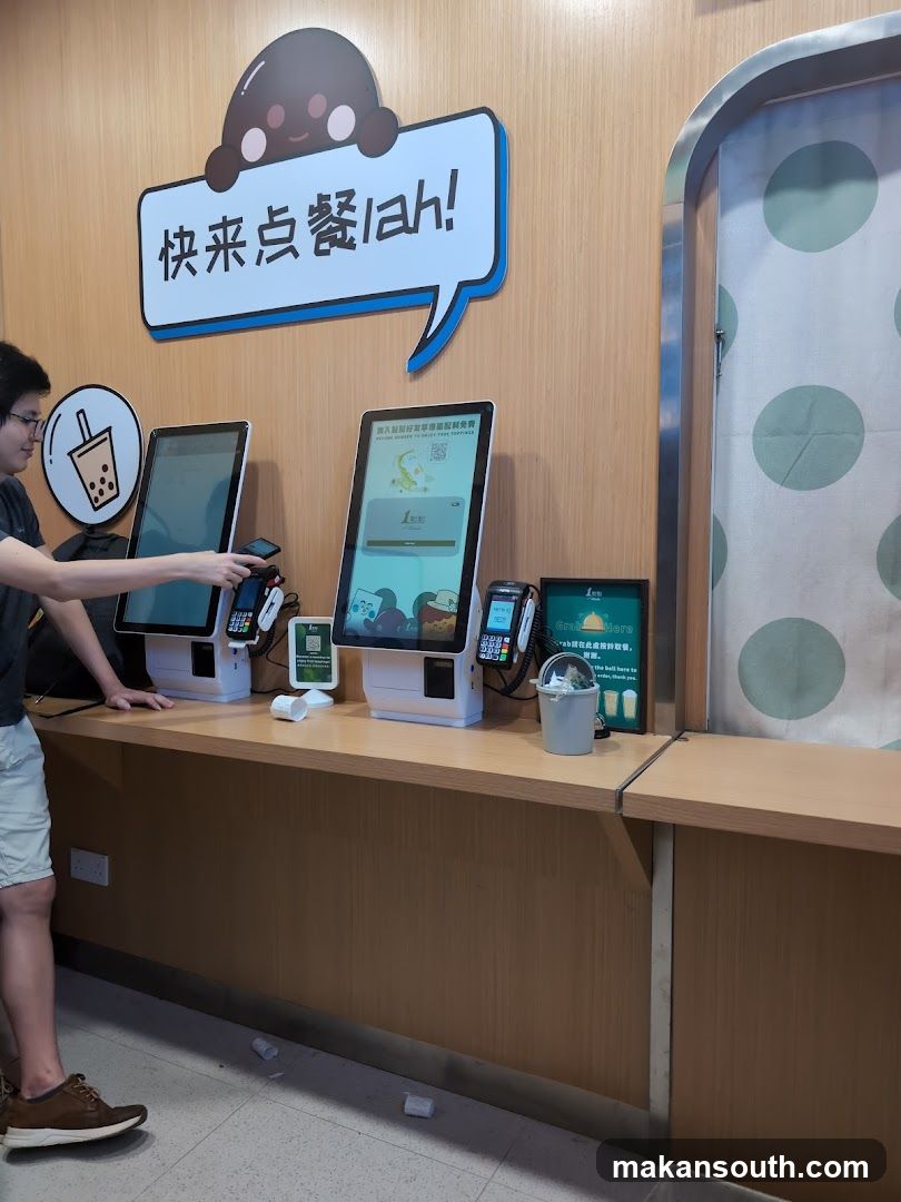 Self-order kiosks