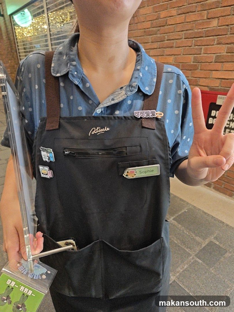 Staff Member with Apron