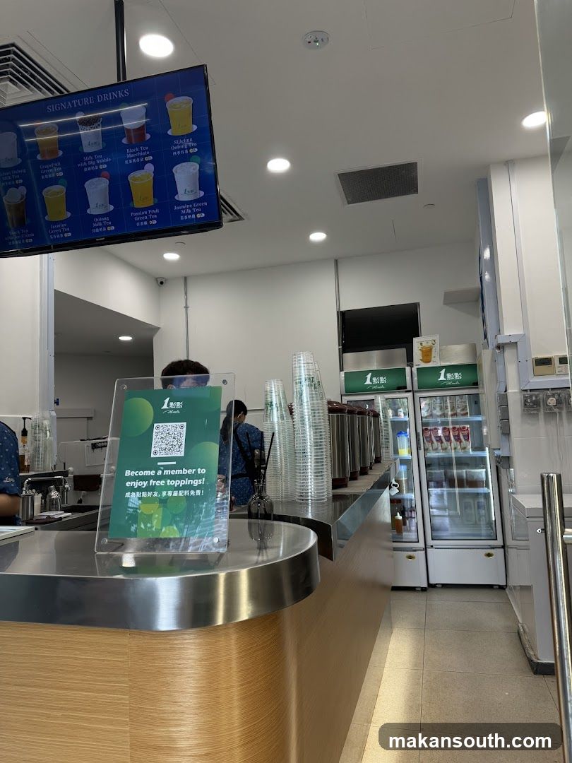 Bubble Tea Shop Counter