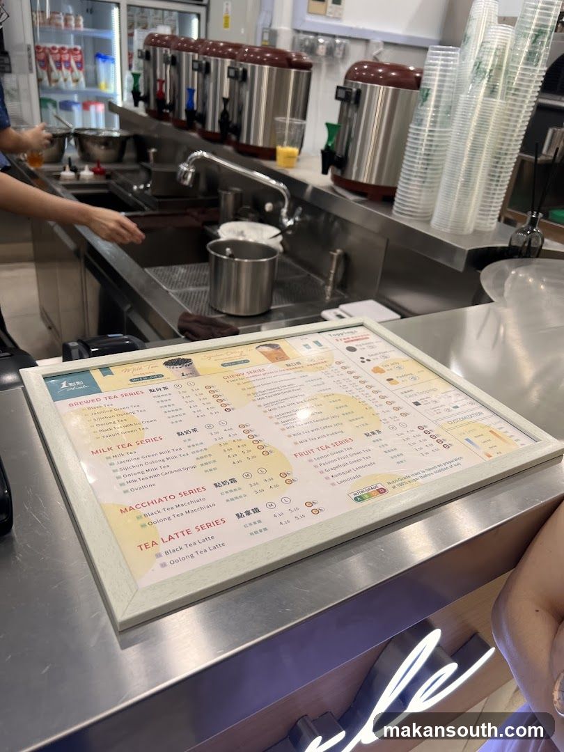 Tea Menu