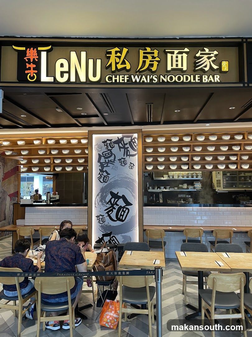 LeNu Chef Wai's Noodle Bar at VivoCity