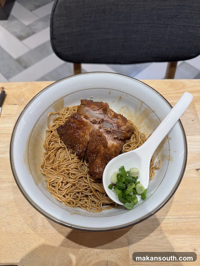 Noodles with Braised Pork Belly