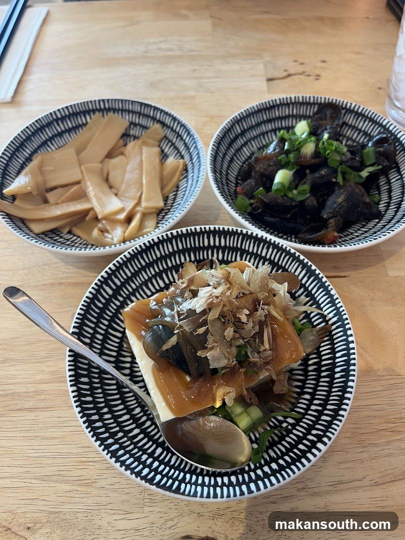 Tofu Appetizer with Sides