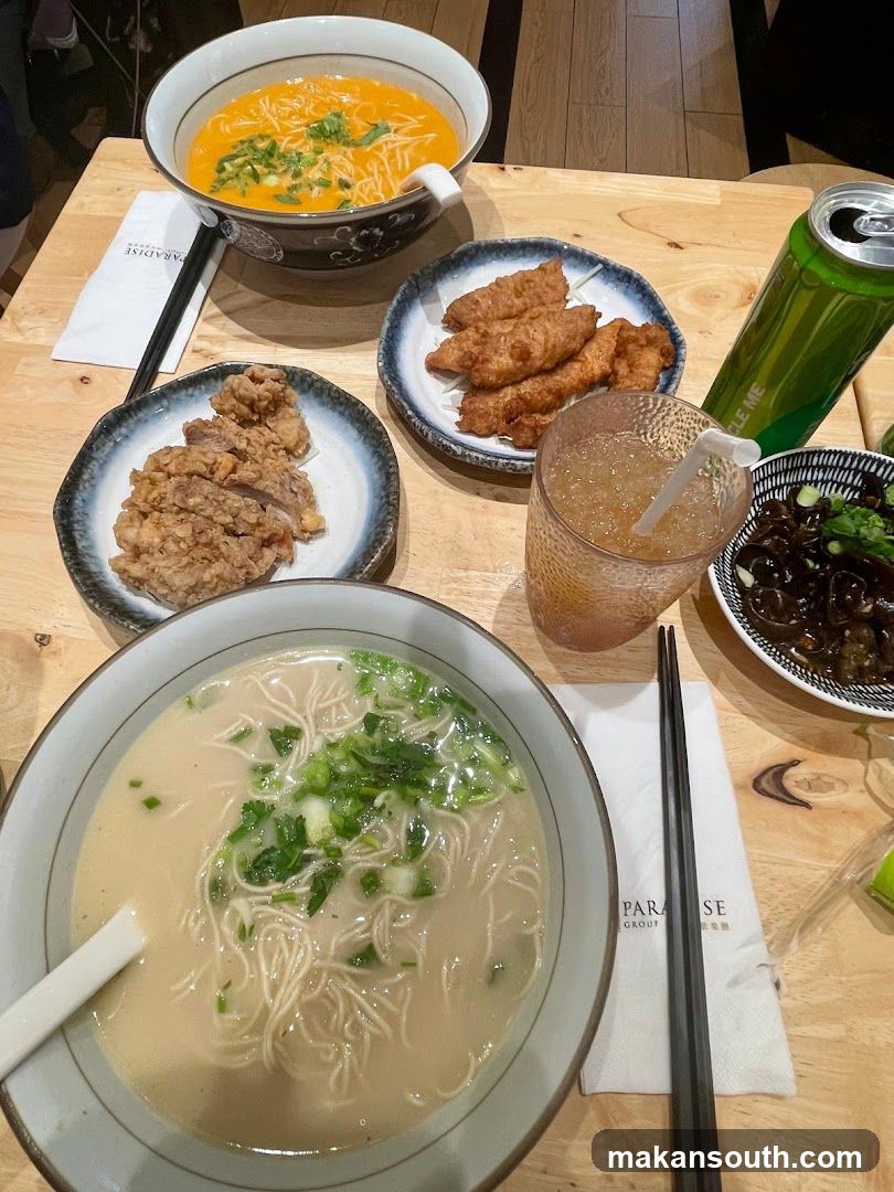 Ramen and Fried Appetizers