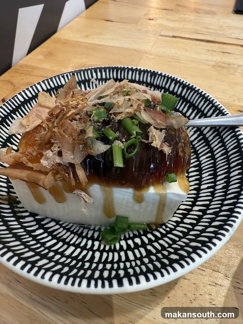 Tofu Dish with Toppings