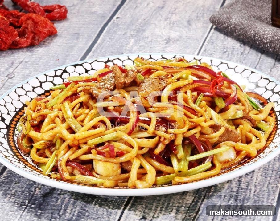 Beef and Vegetable Noodles