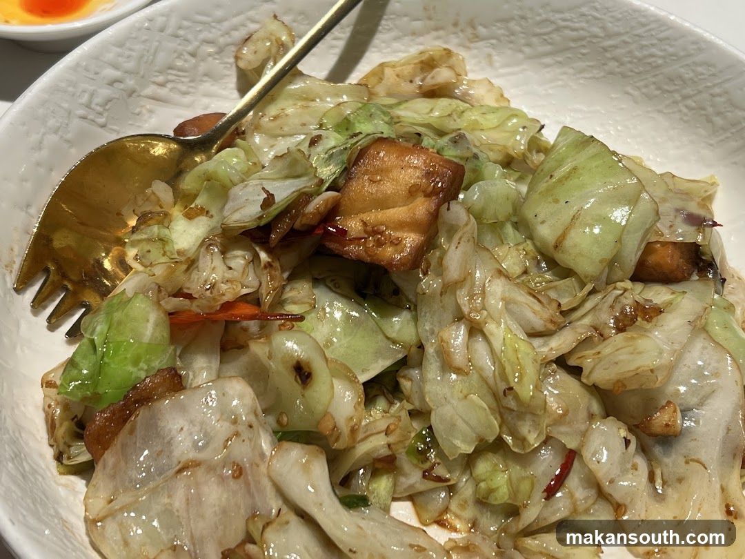 Stir-fried Cabbage with Tofu