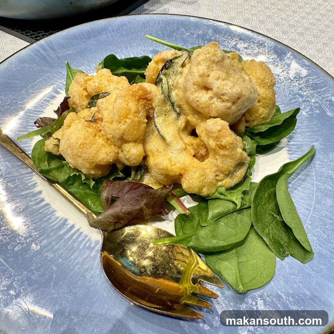 Fried Cauliflower with Greens