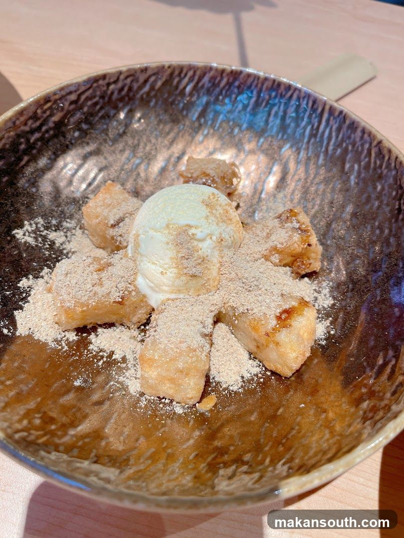 Dessert with Ice Cream