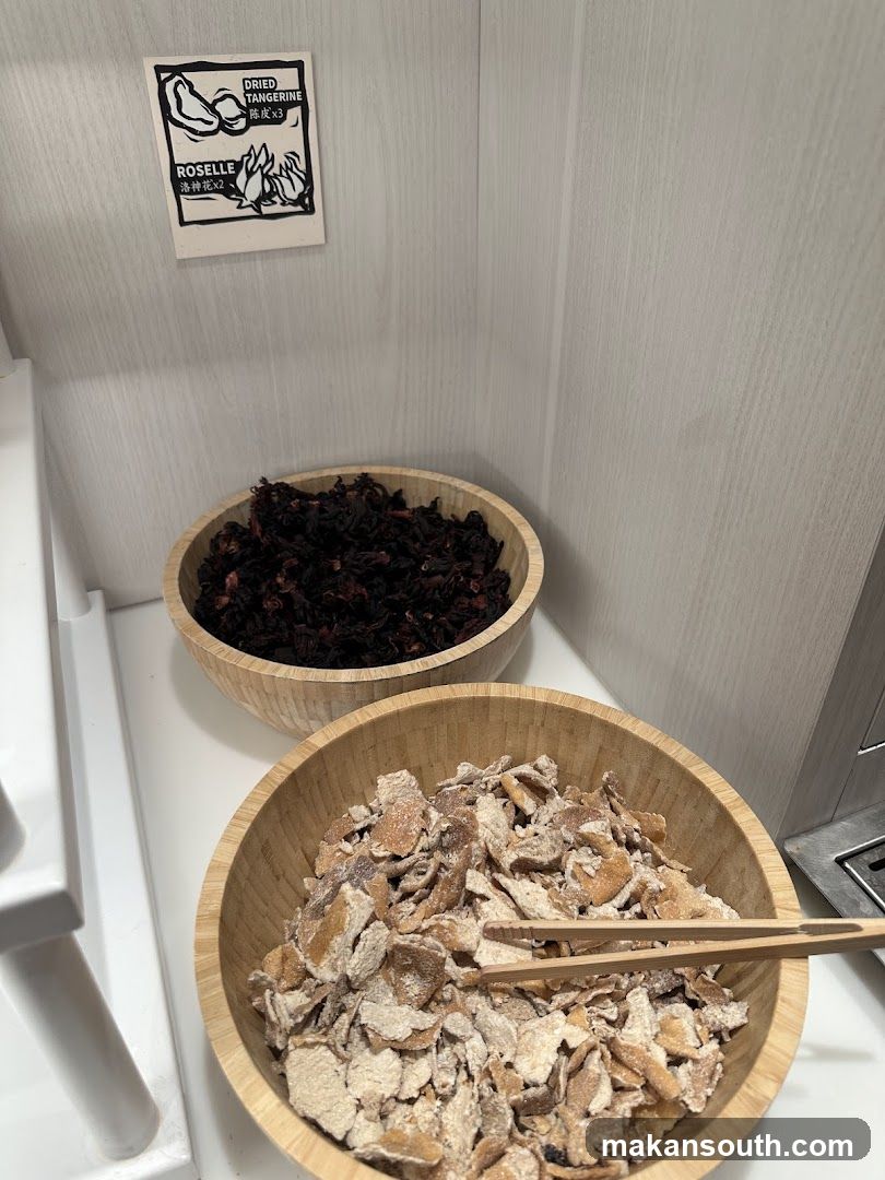 Dried Tangerine and Roselle