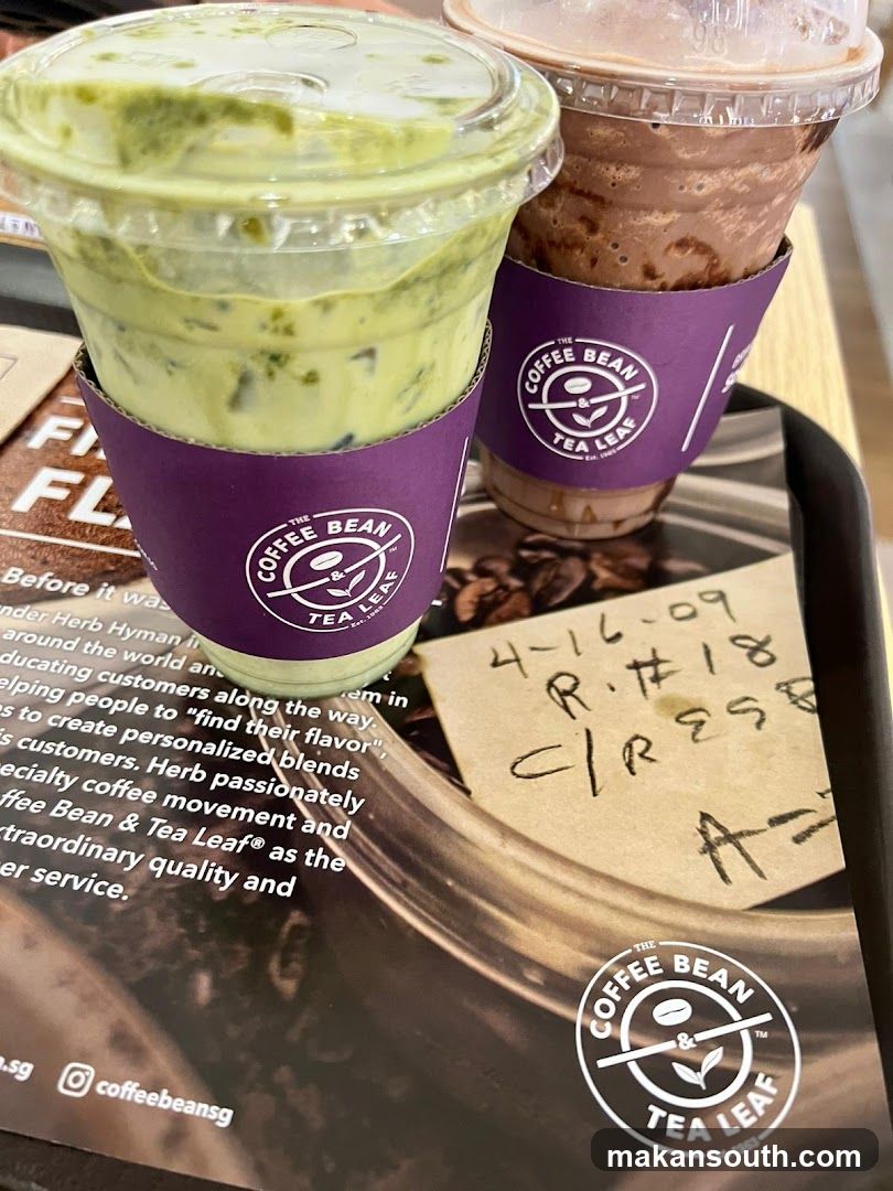 Coffee Bean & Tea Leaf Drinks