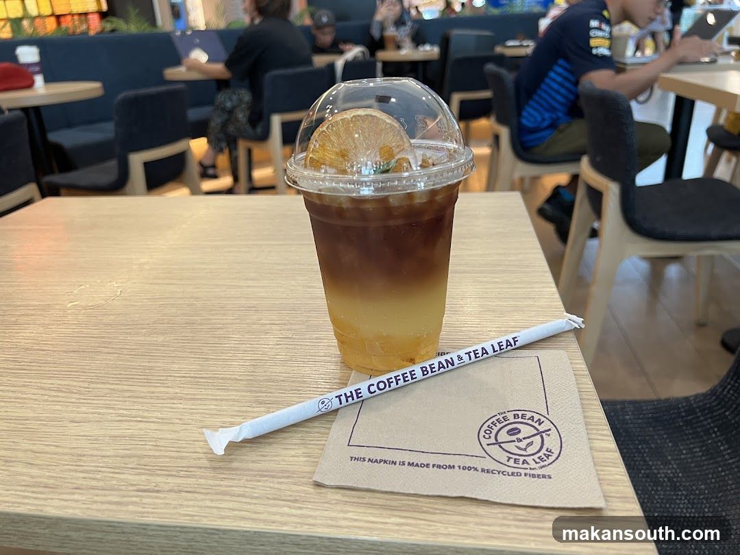 Coffee Drink with Napkin and Straw