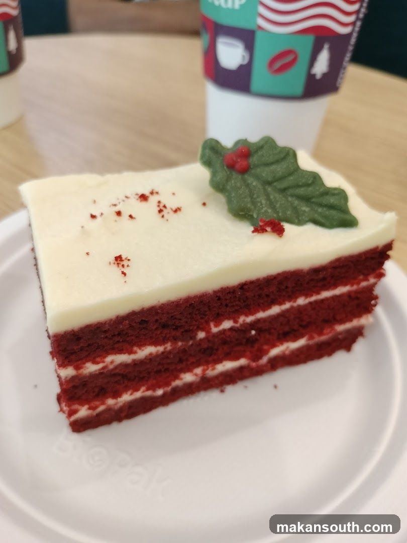 Red Velvet Cake Slice