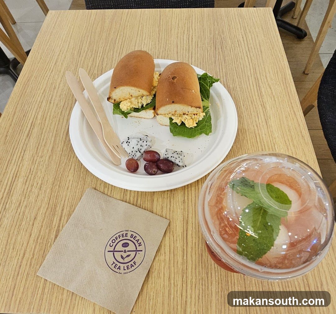 Sandwich and Drink