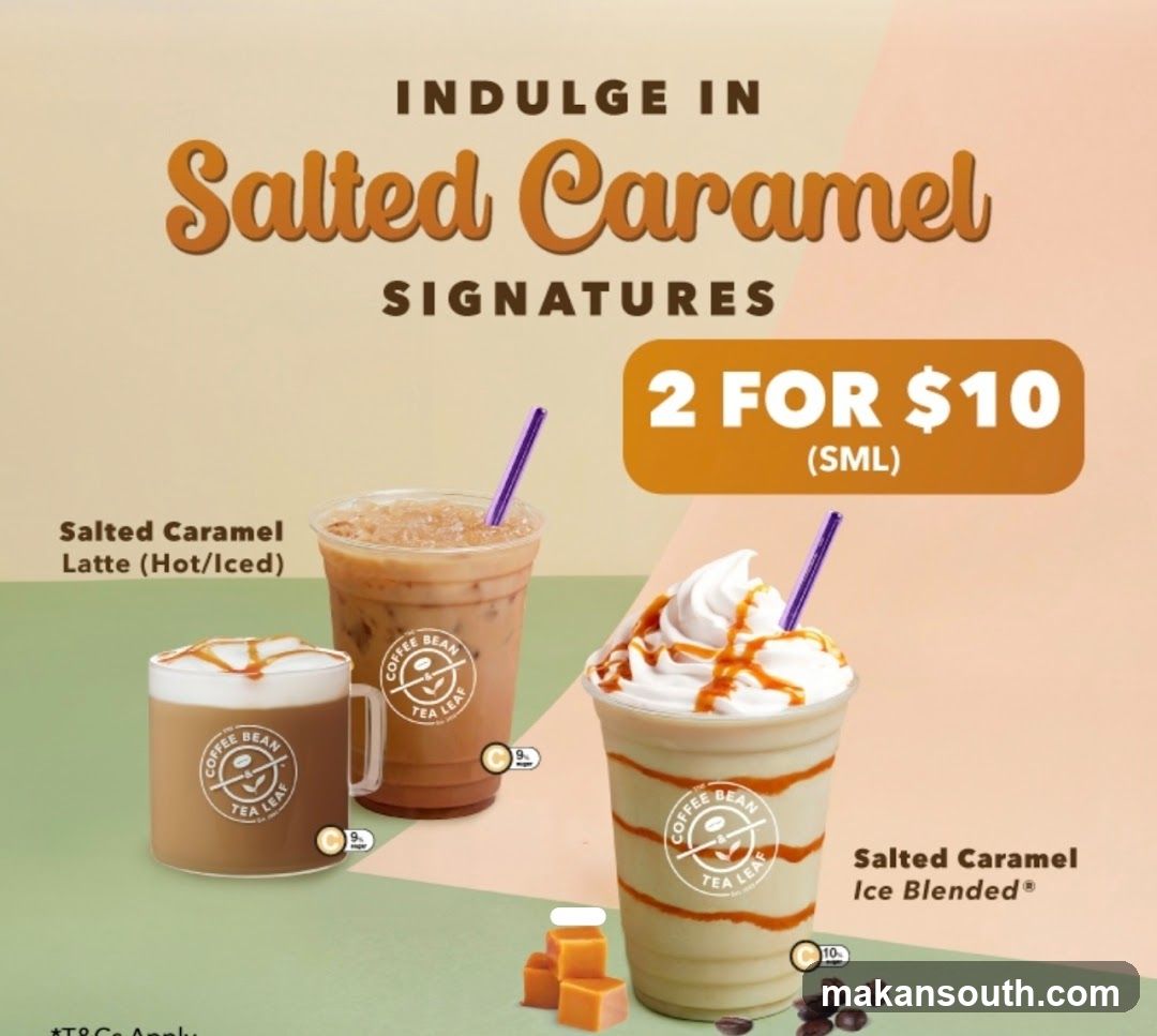 Salted Caramel Signatures Promotion