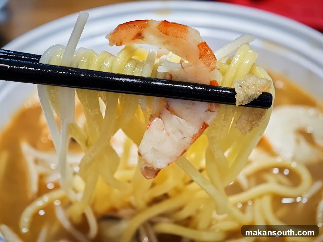 Shrimp and Noodles