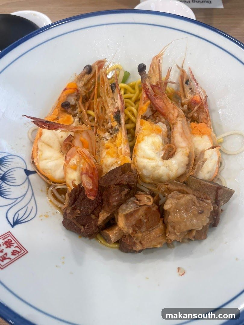 Shrimp and Pork Rib Noodles