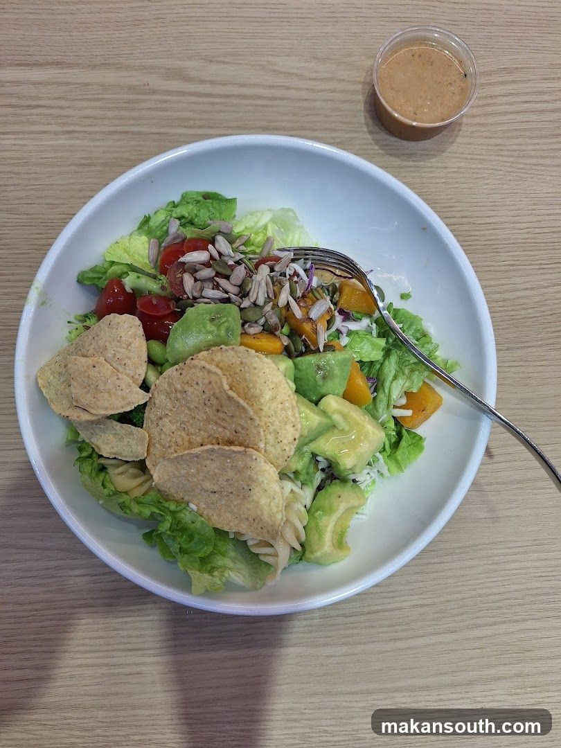 Salad with Dressing