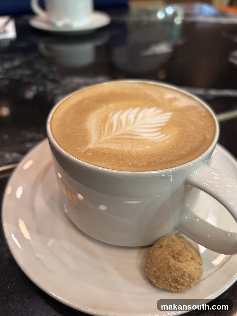 Latte with a Cookie