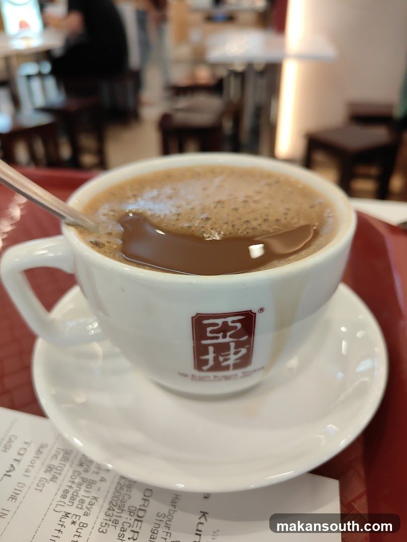 Coffee with logo
