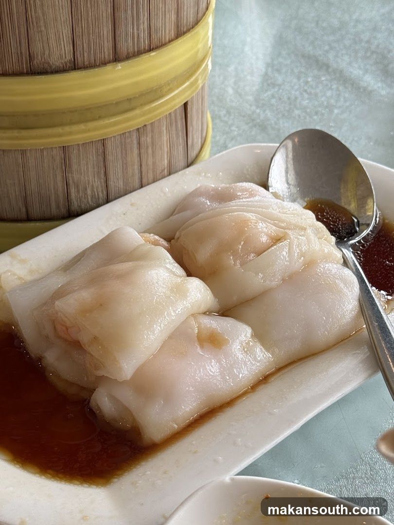 Shrimp Rice Noodle Rolls